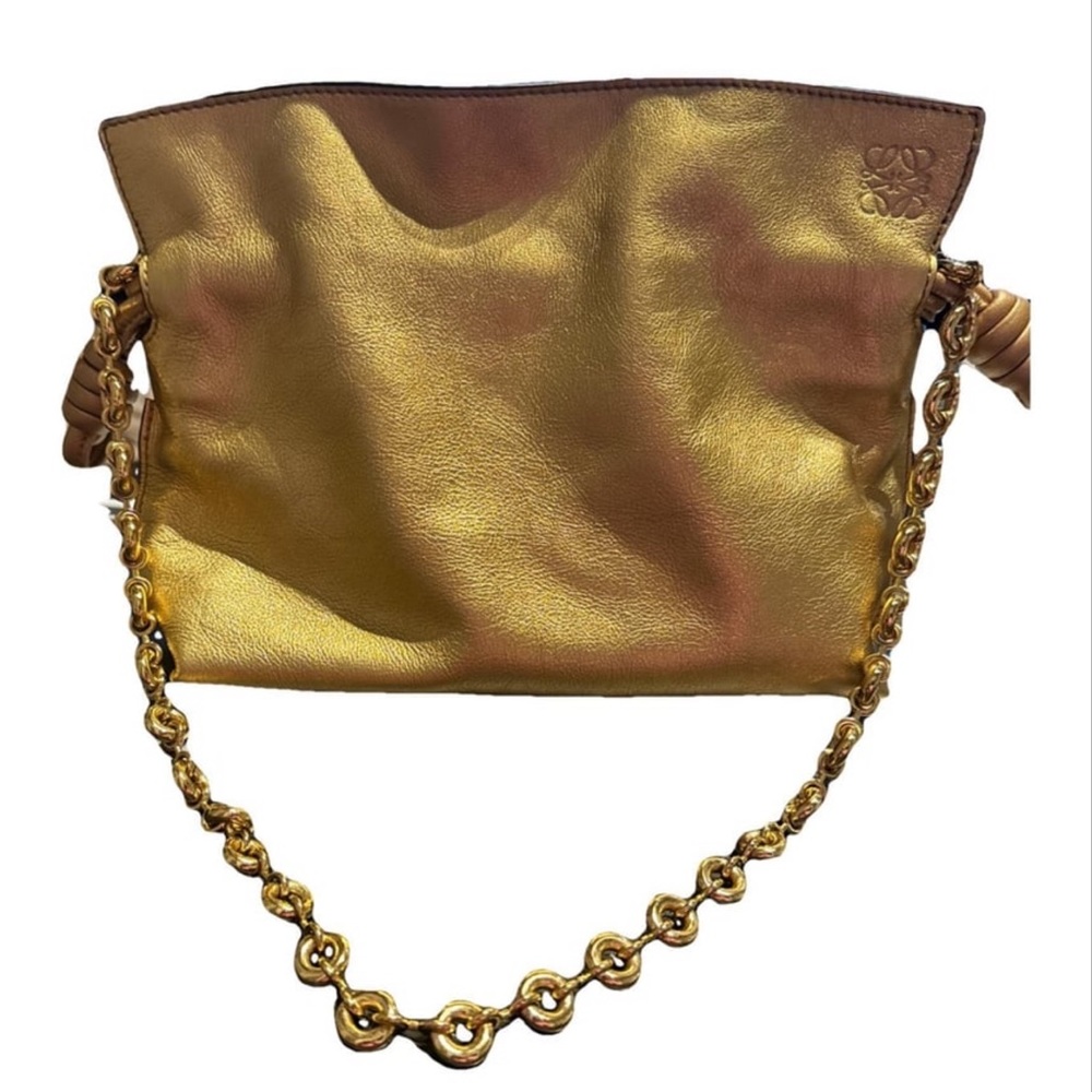 Loewe Mini Flamenco Clutch with donut chain